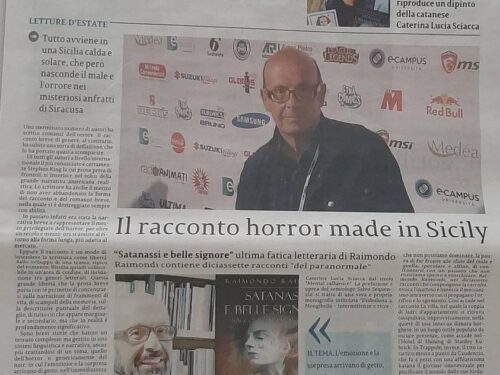 Fonte: La Sicilia – Il racconto horror made in Sicily – Raimondo Raimondi
