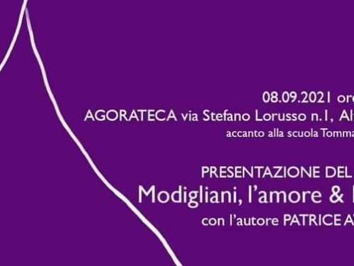 “Modigliani, l’amore & Paris” 8 settembre 2021 18.30 Altamura – Puglia