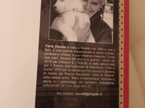 Carla Dedola e le sue opere. Nota critica di Gabriella Tidona. Il Foglio Letterario Edizioni.￼