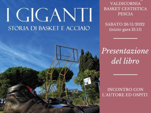 Sabato 26 novembre, presentazione del libro “I Giganti”, di Andrea Fanetti. Il Foglio Letterario Edizioni