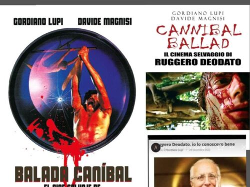 Cannibal Ballad – Il cinema selvaggio di Ruggero Deodato, Il Foglio letterario Edizioni, un saggio di Gordiano Lupi e David Magnisi, è uscito oggi in Spagna.