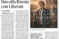 Grazie a Il Tirreno e a Paolo Federighi. "Da Piombino fino alla Russia con Liberati" Il Foglio Letterario Edizioni.